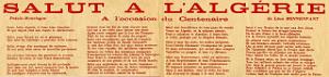 AFFICHE DU CENTENAIRE DE L ALGERIE 1830 1930-DOC ARMAND HERNANDEZ (4)